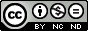 Creative Commons Attribution Non Commercial No Derivs